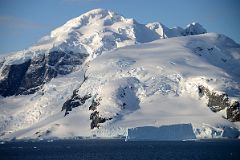 05B Mount Britannia And Glacier On Ronge Island Close Up Near Cuverville Island From Quark Expeditions Antarctica Cruise Ship